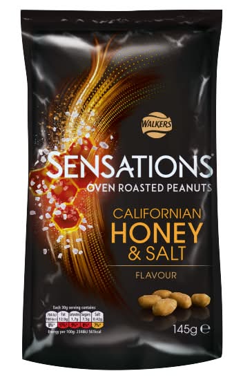 Sensations Honey & Salt Roasted Sharing Peanuts (145g)