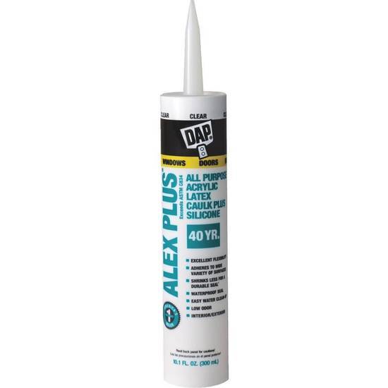 DAP Alex Plus Acrylic Latex Plus Silicone Caulk