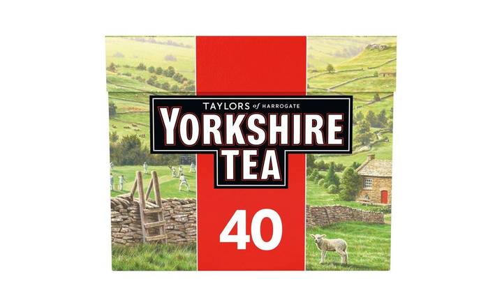 Yorkshire Tea 40 Tea Bags 125g (401965)