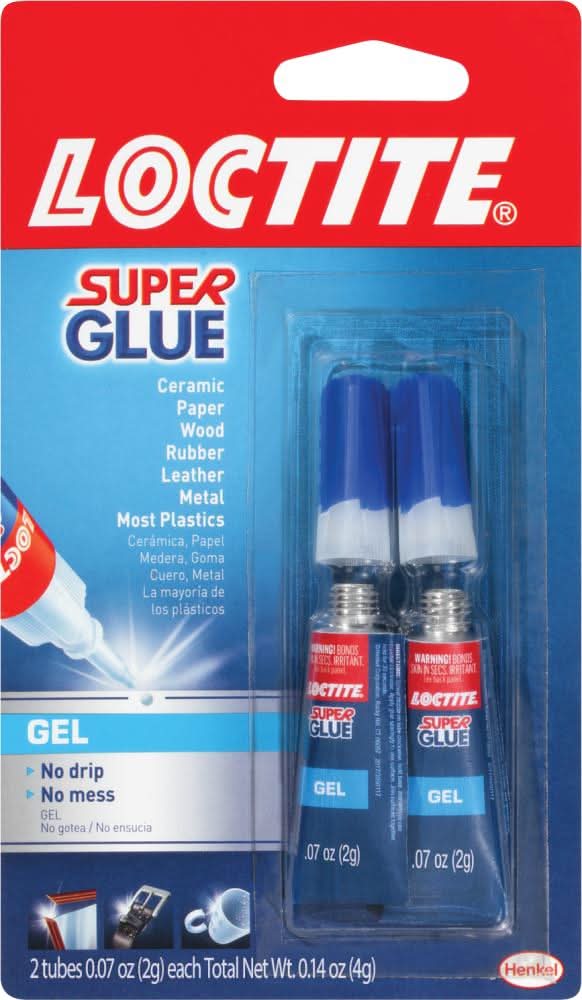 LOCTITE Gel Tube 2 -Pack 2-gram Gel Super Glue