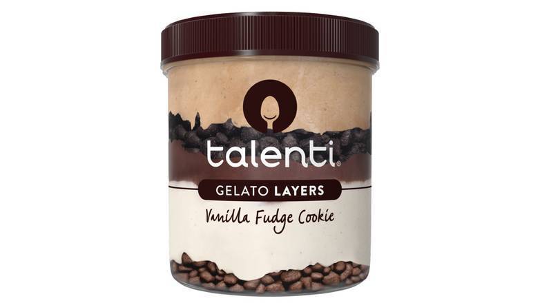 Talenti Vanilla Fudge Cookie Gelato Layers