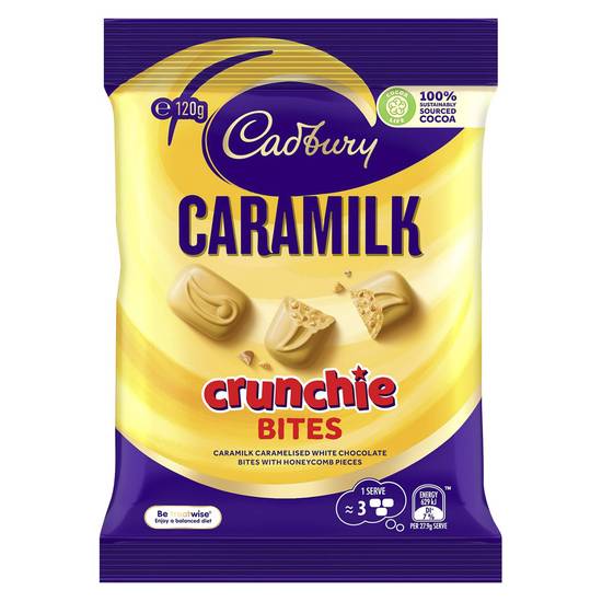 Caramilk Crunchie Bites 120g