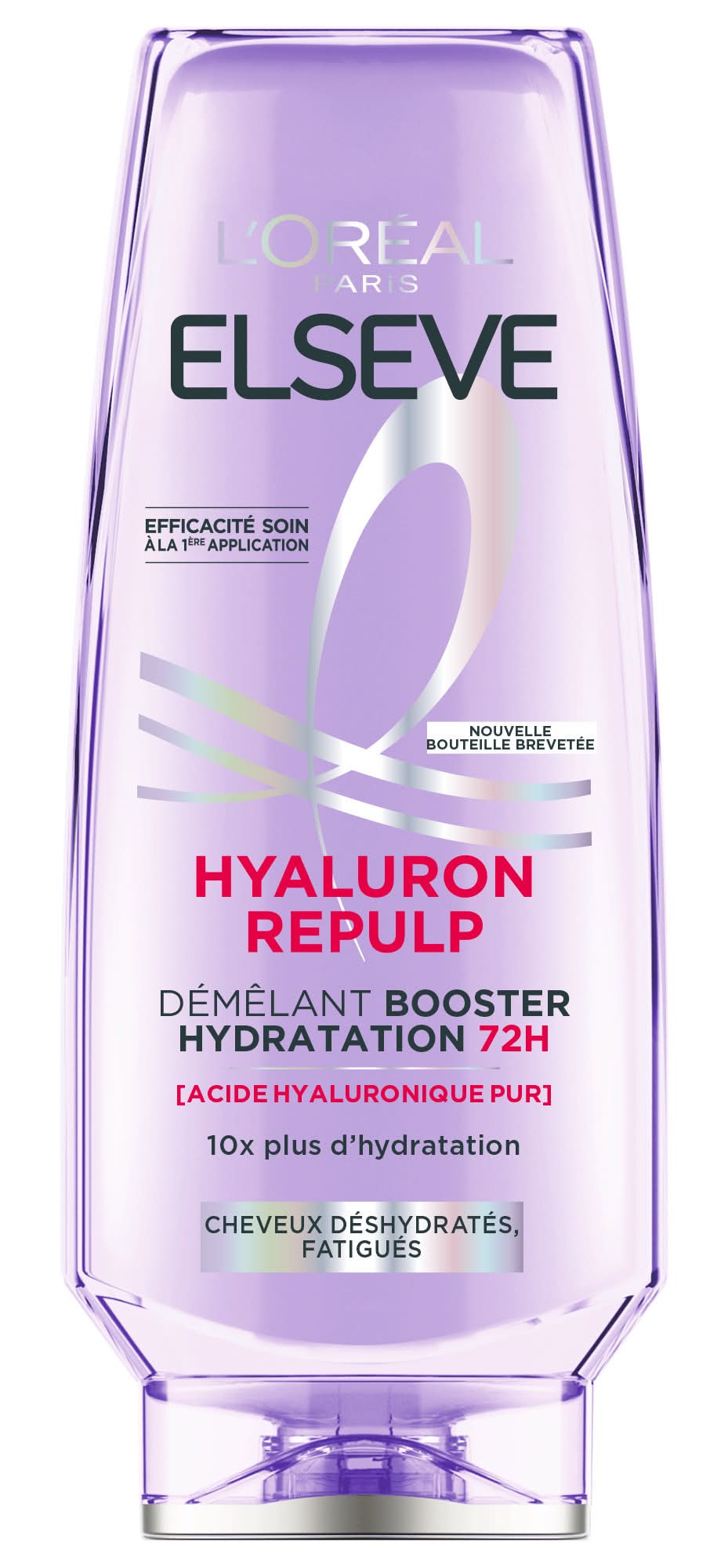 Elseve - Après-shampooing hyaluron repulp démêlant booster hydratation 72h (200ml)