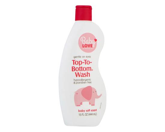 Baby Love · Top-to-Bottom Wash Baby Soft Scent (15 fl oz)