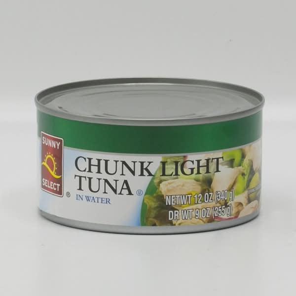 Sunny Select Chunk Light Tuna in Water (12 oz)