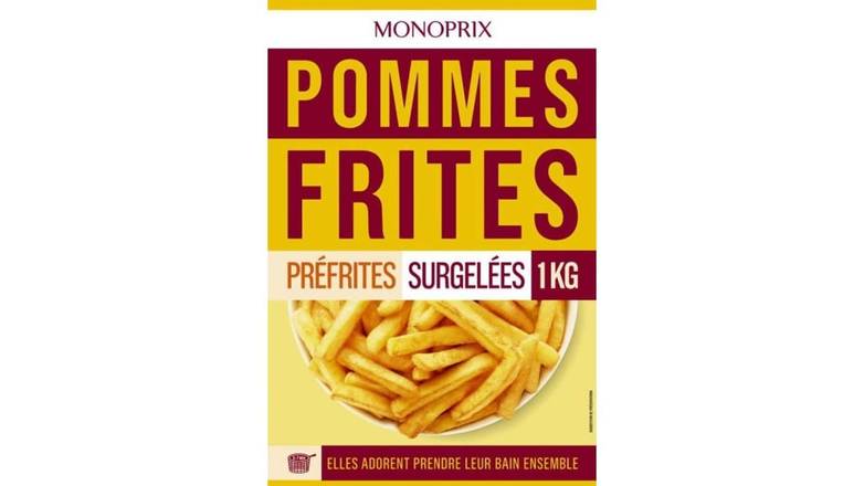 Monoprix - Pommes frites préfrites surgelées