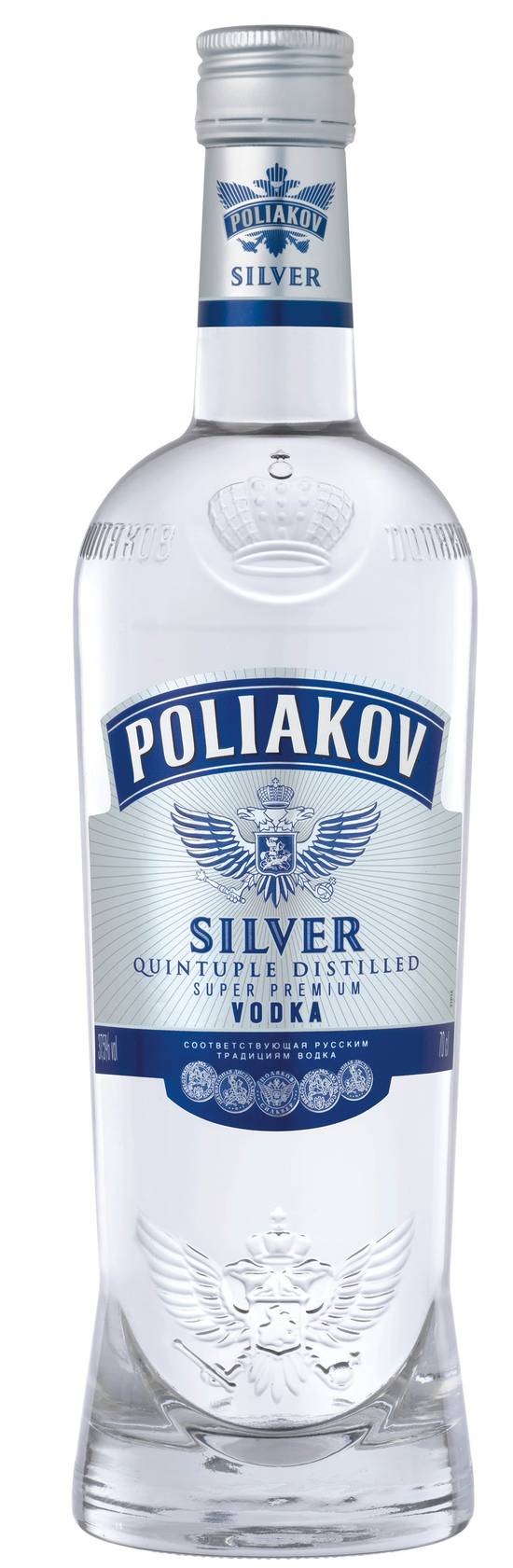 Vodka Poliakov Silver 37.5°