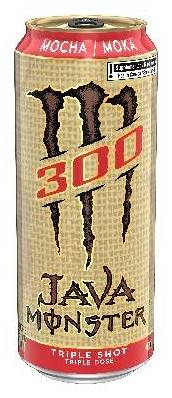 Monster Java 300 Triple Shot Energy Drink, Mocha (444 ml)