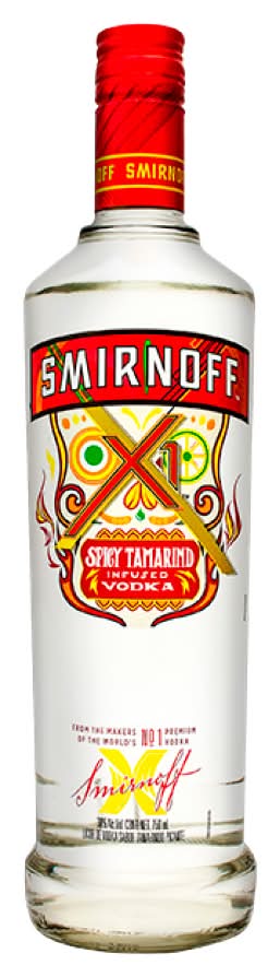 Smirnoff · Licor de vodka, tamarindo picante (750 ml)