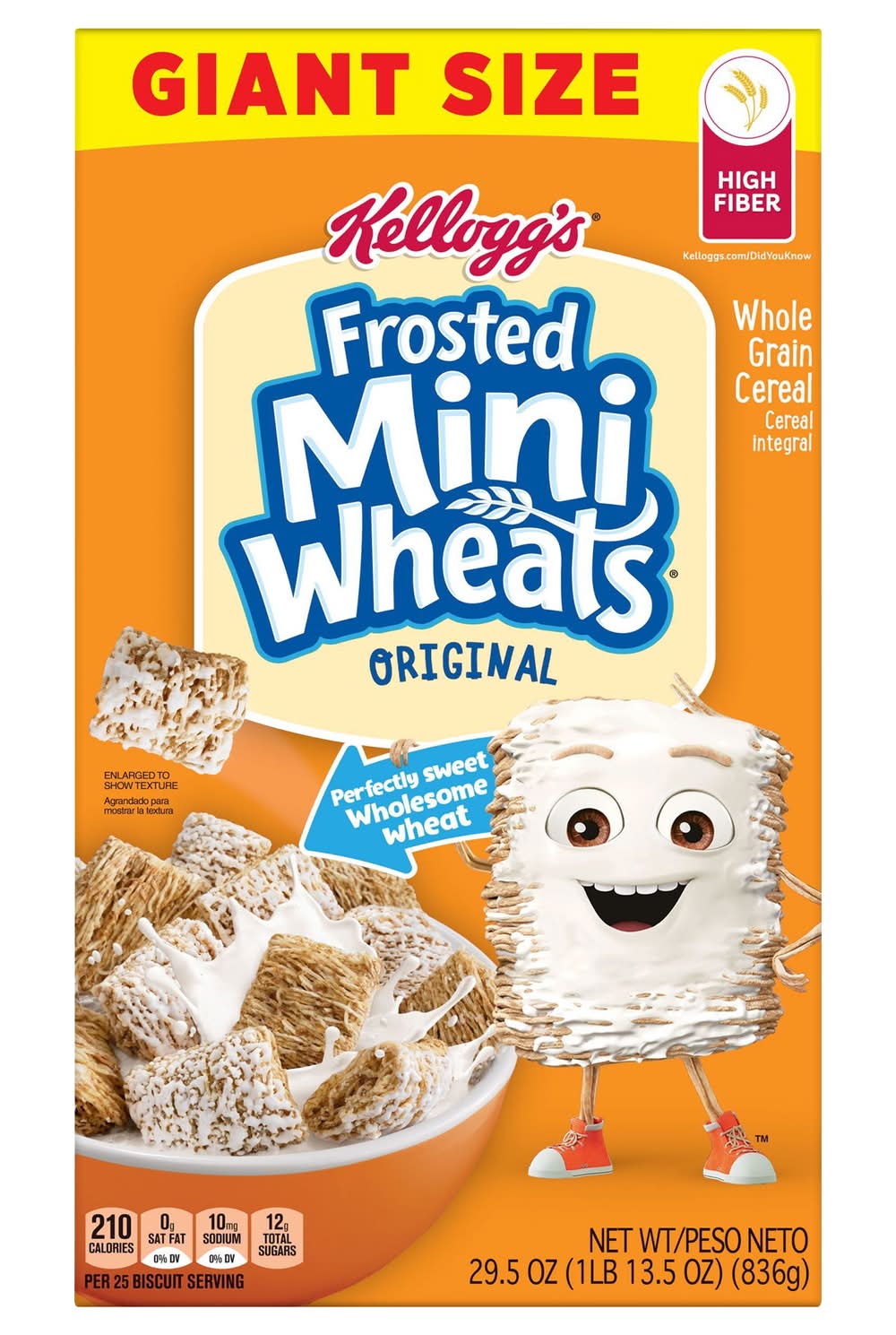 Frosted Mini-Wheats Whole Grain Cereal, Original (29.5 oz)