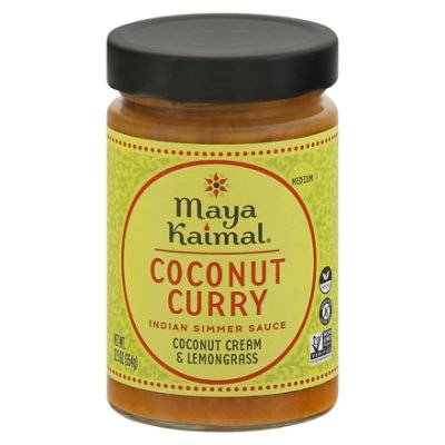Maya Kaimal Sauce Simmer Coconut Curry - 12.5 Oz