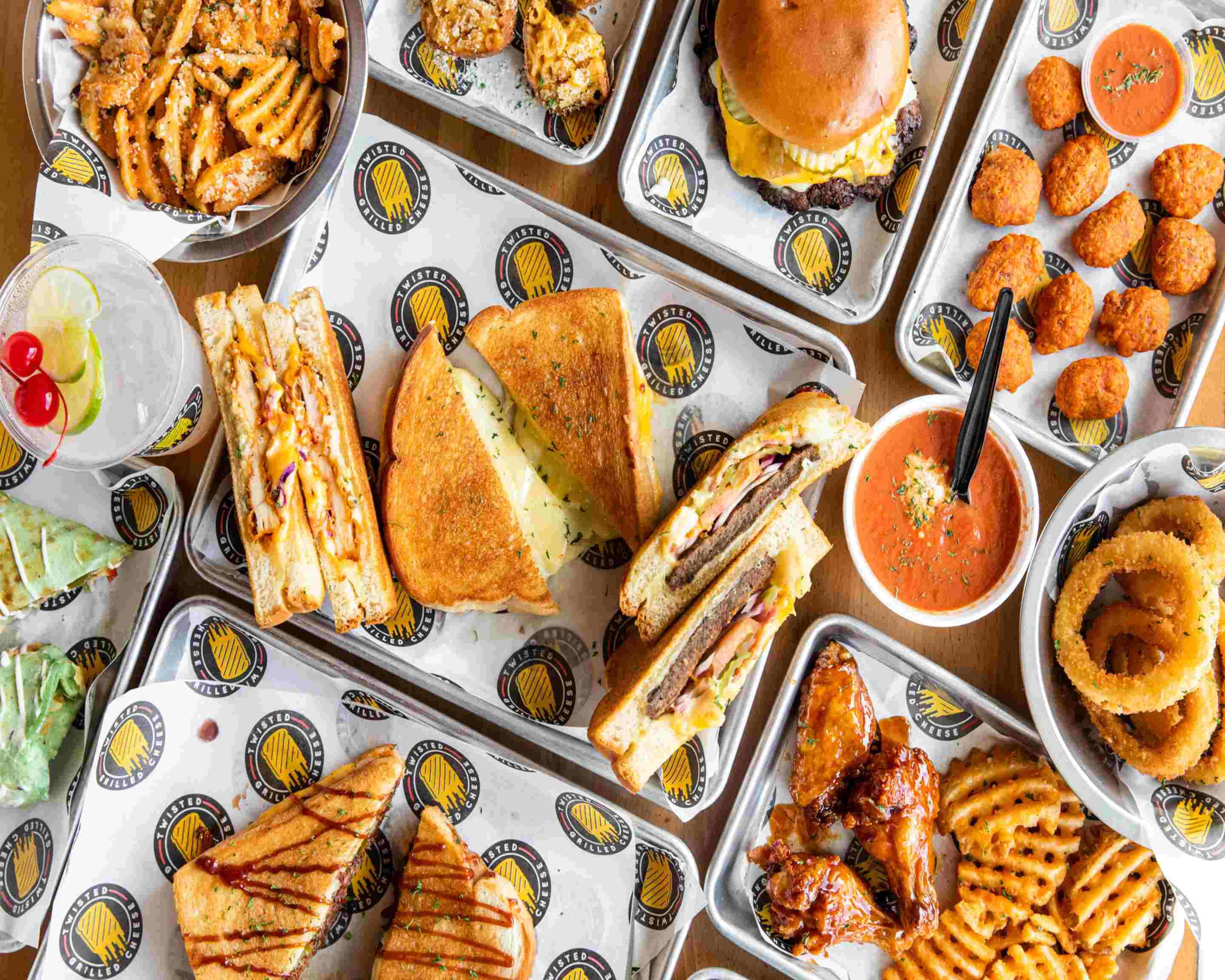 Twisted Grilled Cheese (Katy) Menu Katy • Order Twisted Grilled Cheese