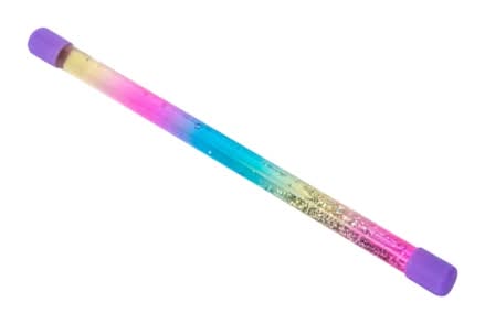 Rainbow Glitter Baton