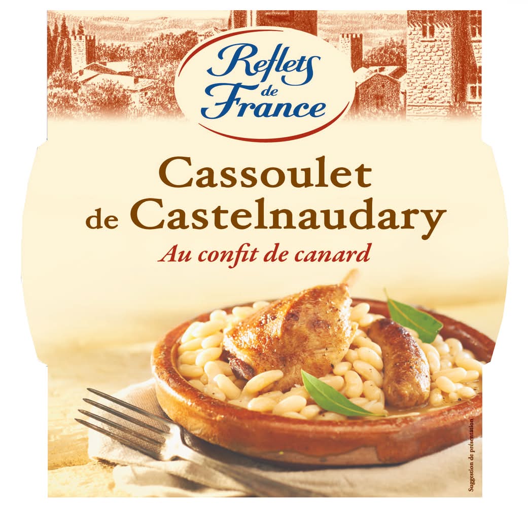 Reflets de France - Cassoulet de castelnaudary au confit de canard (300g)