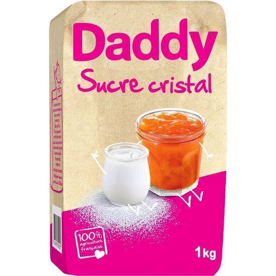 Sucre cristal en poudre DADDY 1kg