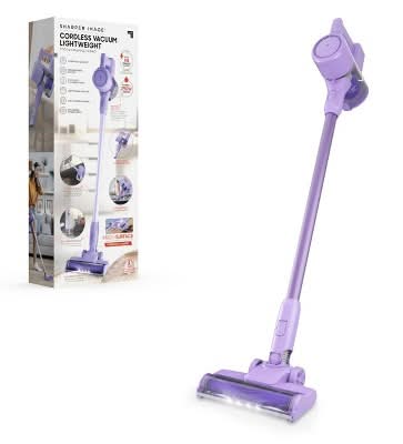 Sharper Image 2 In 1 Brushed Motor Cordless Stick & Handheld Vacuum, Purple