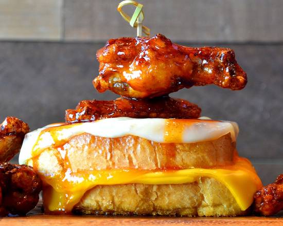 Triple Cheese and Wings