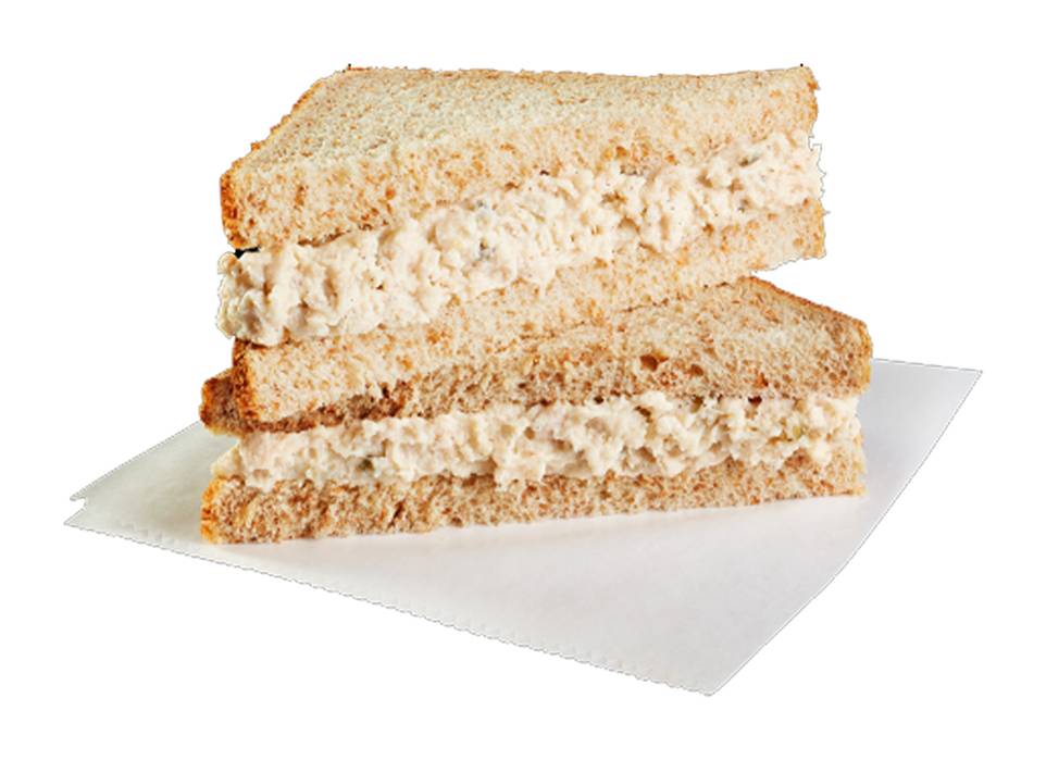 Chicken Salad on Wheat Sandwich
