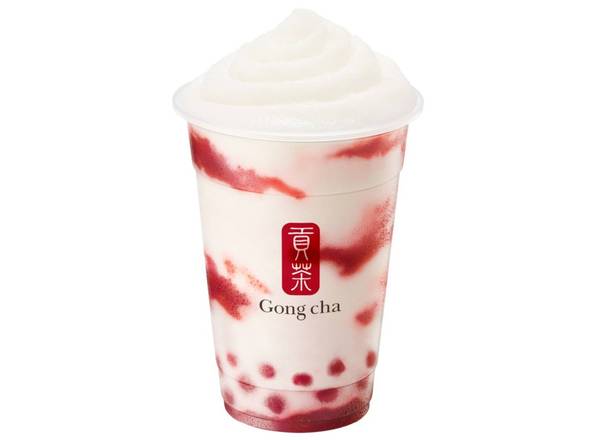 (NEW) Strawberry Yogurt Smoothies w. Strawberry Pearl