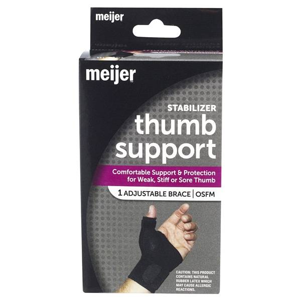 Meijer Thumb Brace, One Size (1 ct)