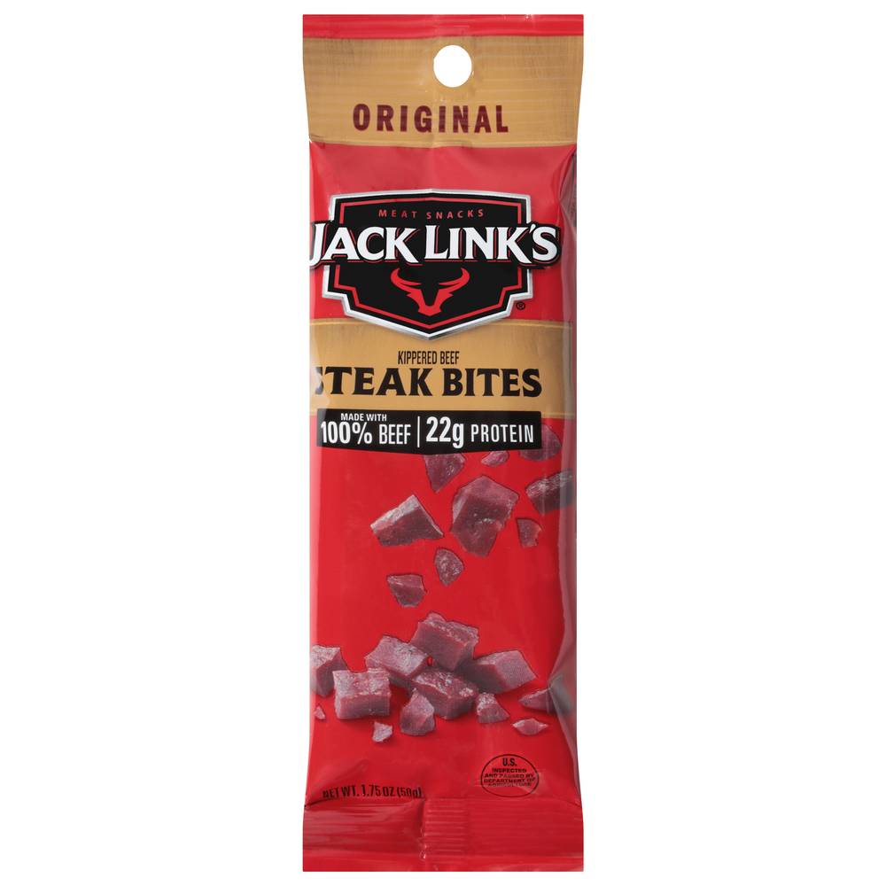 Jack Link's Kippered Steak Bites Meat Snacks Original (1.75 oz)