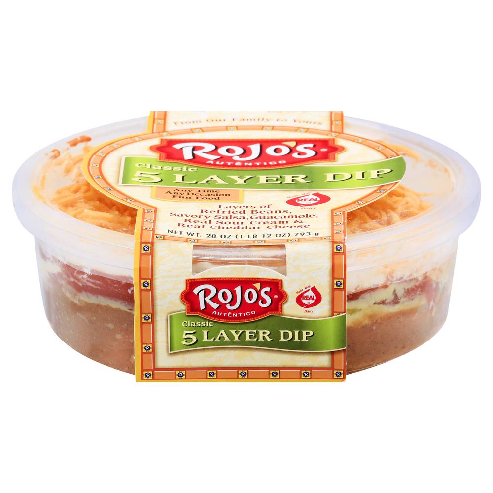 Rojo's Classic 5 Layer Dip