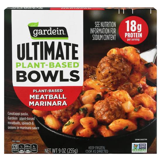 Gardein Ultimate Plant-Based Meatball Marinara Bowls