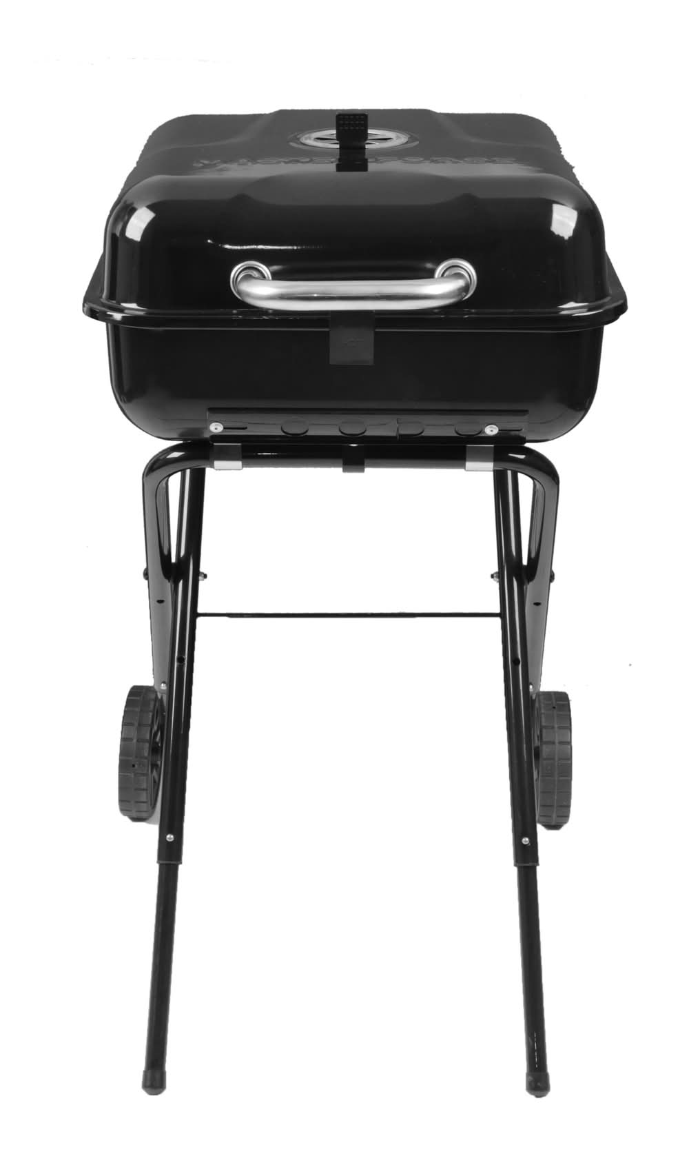 Master Forge Small 340-Sq. in Black Portable Charcoal Grill