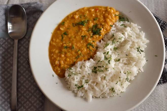 Daal/Beans on Rice