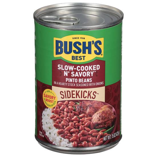 Bush’s Sidekicks Slow-Cooked N' Savory Pinto Beans