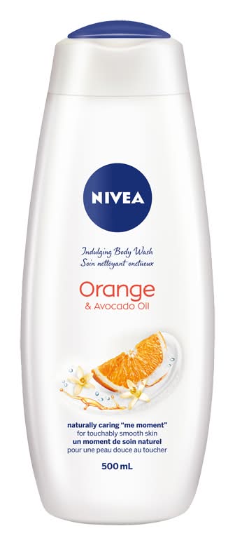 Nivea gel douche à l'huile d'orange et d'avocat (500 ml) - orange & avocado oil body wash (500 ml)