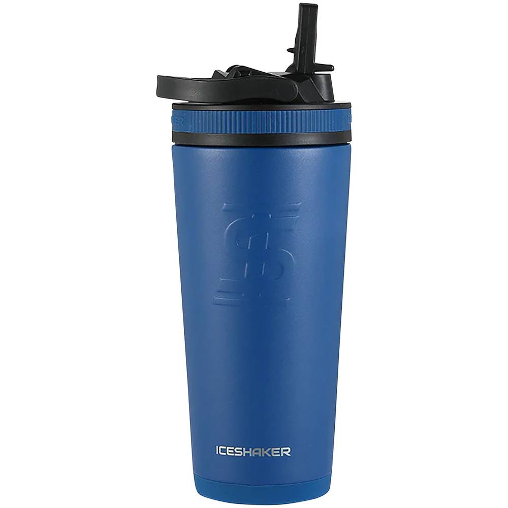 Ice Shaker Premium Protein Shaker Sports Bottle, Blue