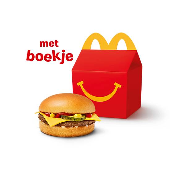 Happy Meal Cheeseburger met Boekje