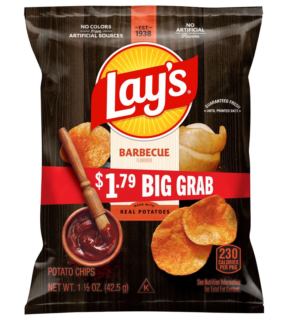 Lay's Potato Chips, Barbecue (1.5 oz)