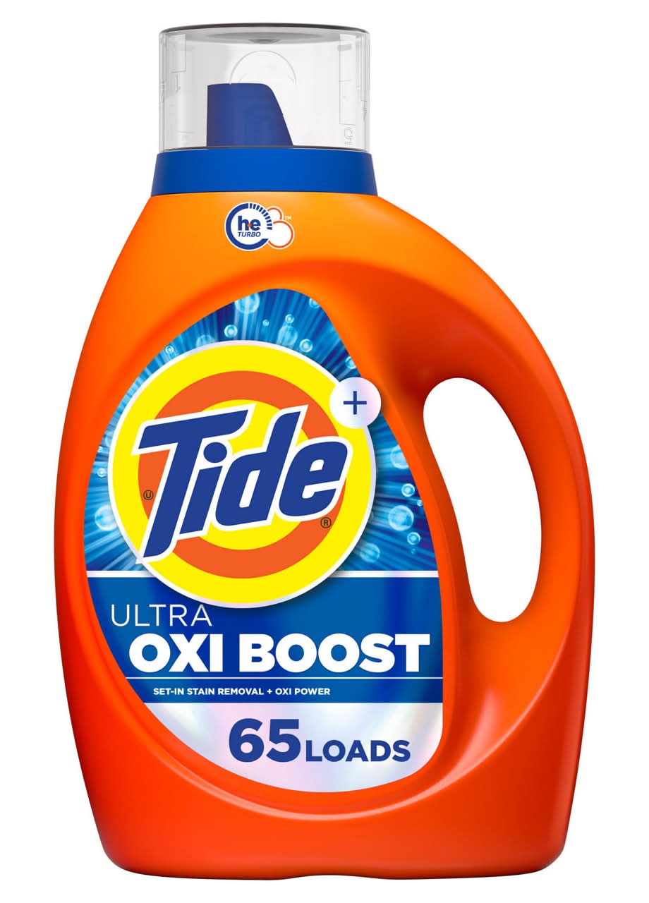 Tide Ultra Oxi Boost Liquid Laundry Detergent