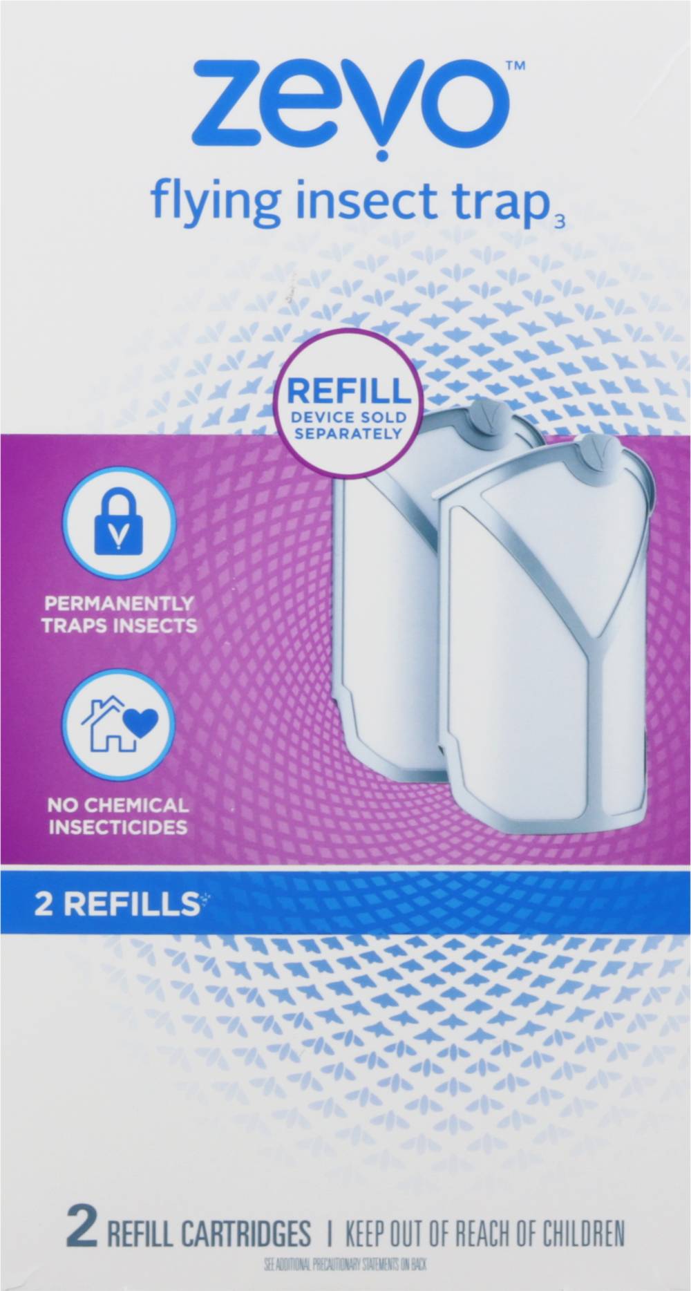 Zevo Flying Insect Trap Refill Cartridges (2 ct)