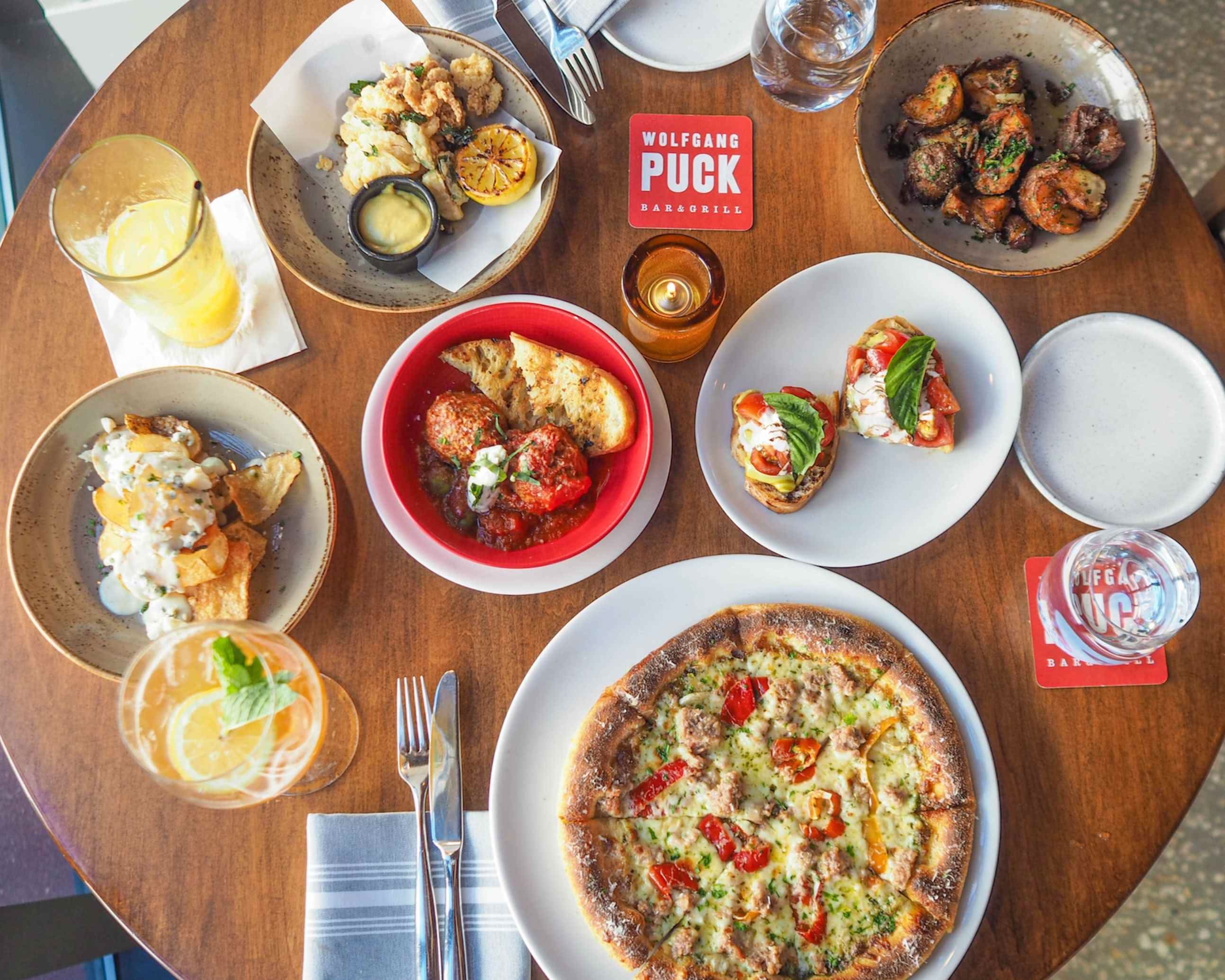 Wolfgang Puck Bar & Bites Washington Menu