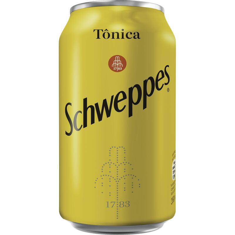 Schweppes água tônica (350 ml)