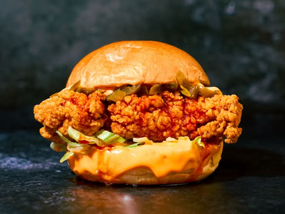 Hot Honey Chicken Burger