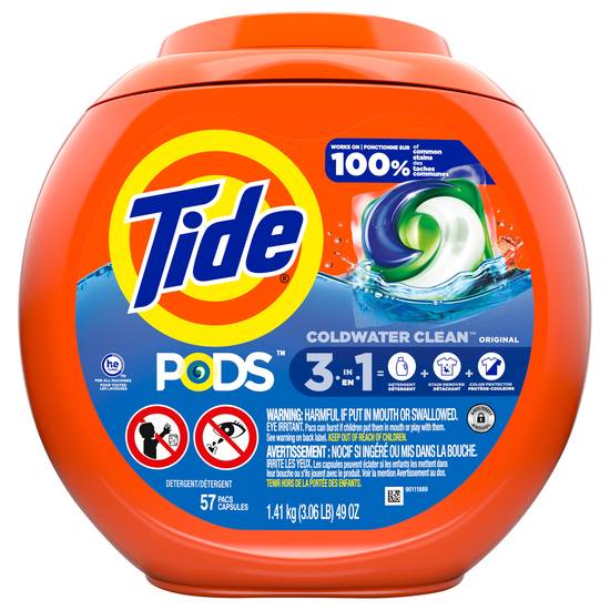 Tide Original Detergent Pods (57 ct)
