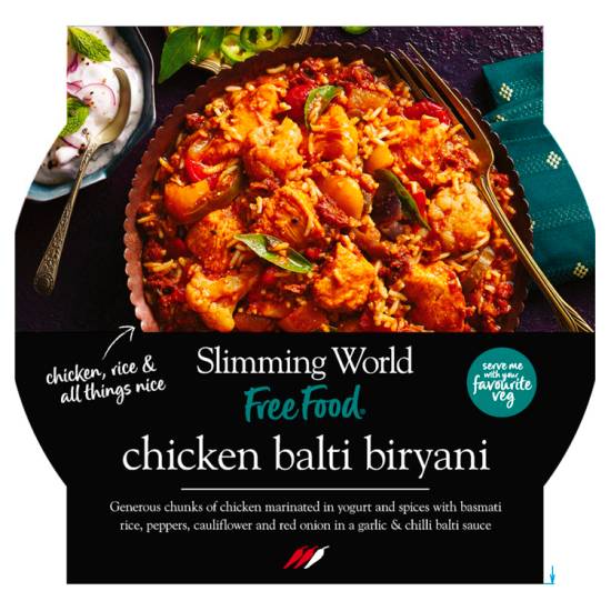 Slimming World Free Food Chicken Balti Biryani