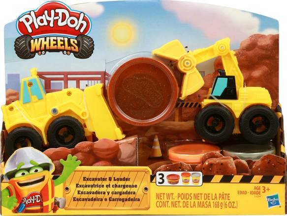 play doh excavator