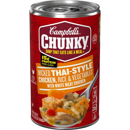Campbell's Chunky Thai-Style Chicken Rice & Vegetables Soup