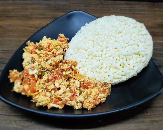 9 Huevos Al Gusto Arepa Con Queso
