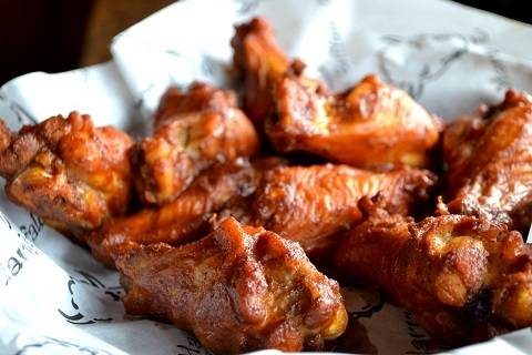 Large Bone-In Wings & Fries