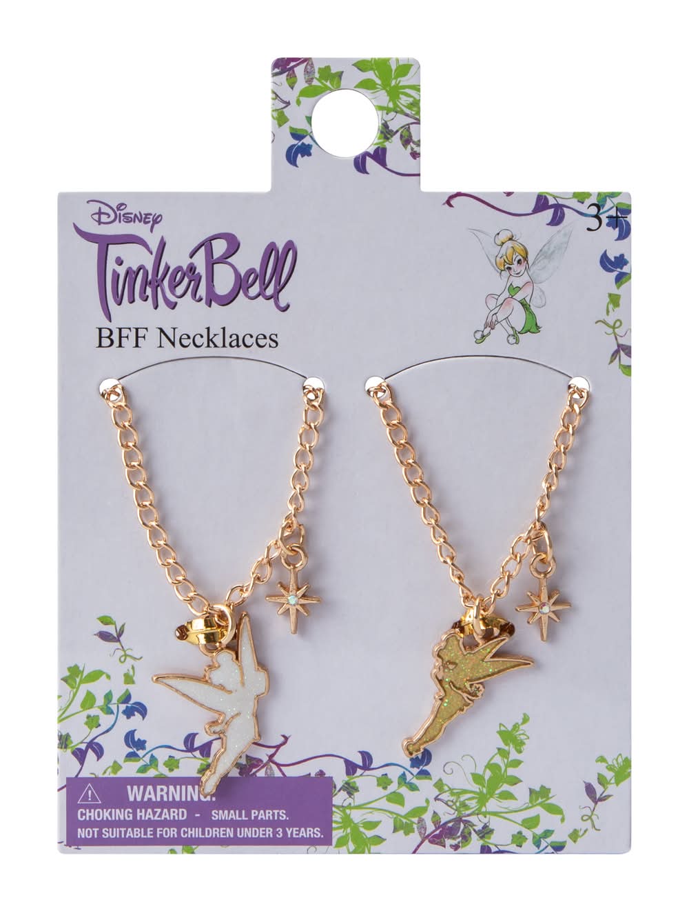 Licensed BFF Necklace 2-Pack Tinkerbell
