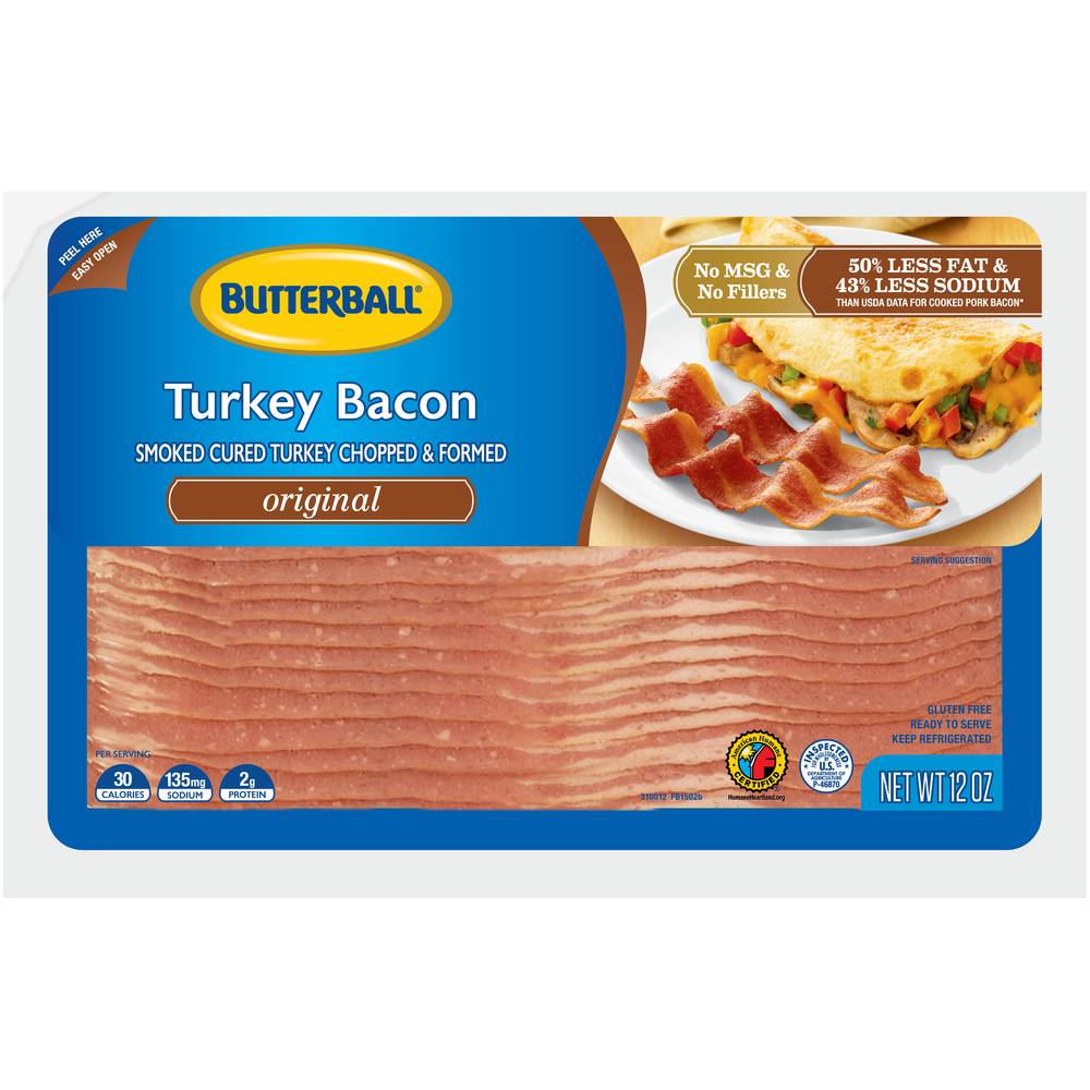 Butterball Original Turkey Bacon