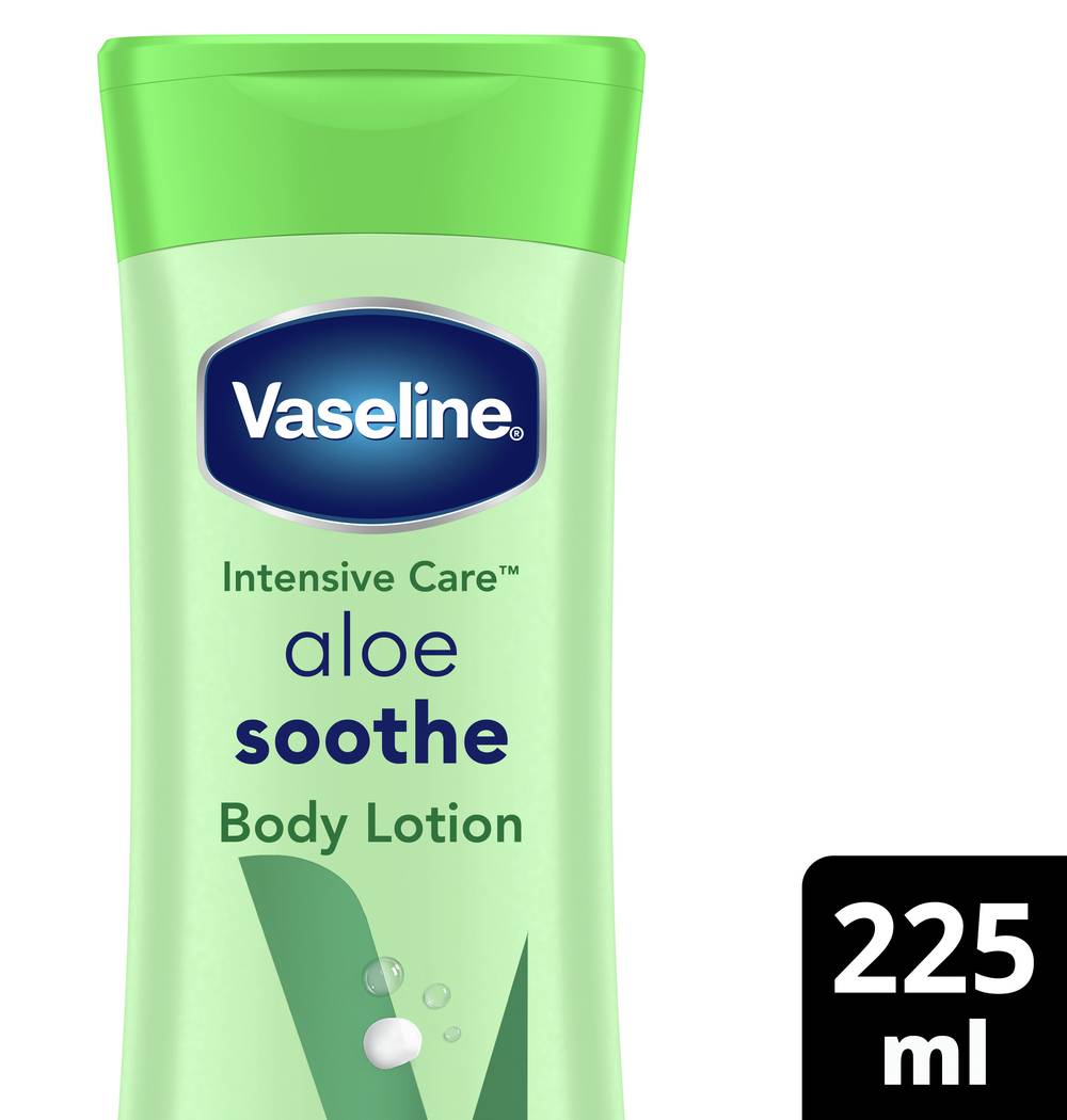 Vaseline Intensive Care Aloe Soothe Body Lotion To Refresh Dehydrated Skin (225mL)