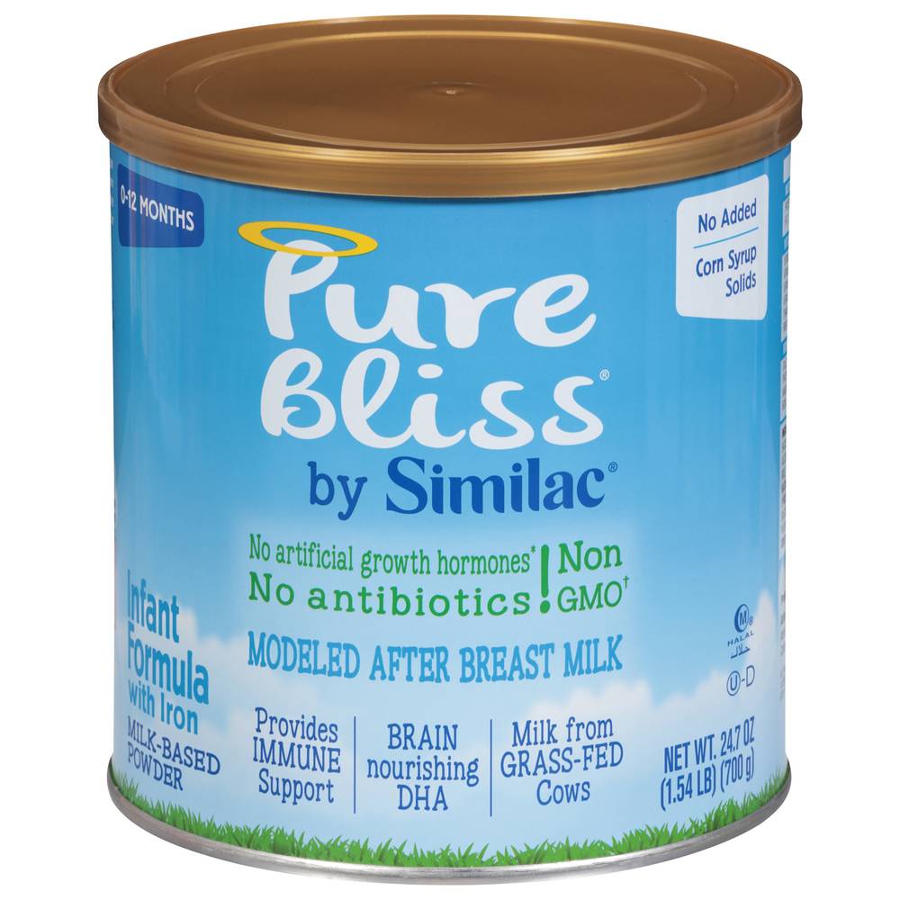 Pure Bliss Milk Based Powder 0-12 Months Infant Formula With Iron