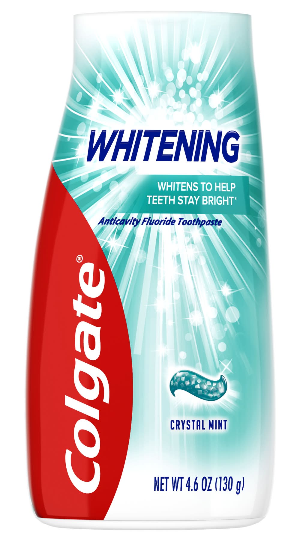 Colgate Max White Liquid Whitening Toothpaste, Crystal Mint (4.6 oz)
